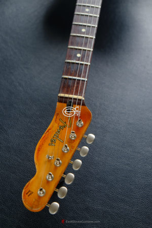 Fender Telecaster Nashville Deluxe Series Copper Gold with Gold Leaf ONE-OF-A-KIND Heavy Aged Relic (SOLD) - Image 12
