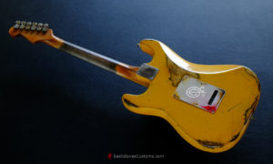 Fender Stratocaster Yellow Heavy Aged Relic (SOLD) - Image 14