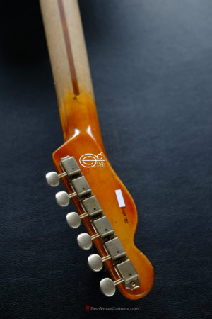 Fender Telecaster Nashville Deluxe Series Copper Gold with Gold Leaf ONE-OF-A-KIND Heavy Aged Relic (SOLD) - Image 13