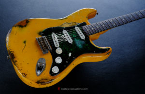 Fender Stratocaster Yellow Heavy Aged Relic (SOLD) - Image 8