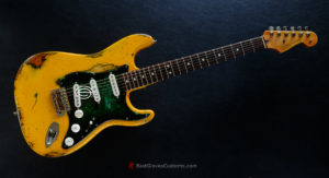 Fender Stratocaster Yellow Heavy Aged Relic (SOLD) - Image 15