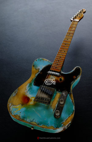 Fender Telecaster Daphne Blue Heavy Aged Relic (SOLD)