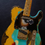 Fender Telecaster FSR Special Edition Deluxe Ash Seafoam Green over Butterscotch Heavy Aged Relic (SOLD)
