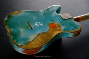 Fender Telecaster Daphne Blue Heavy Aged Relic (SOLD) - Image 5
