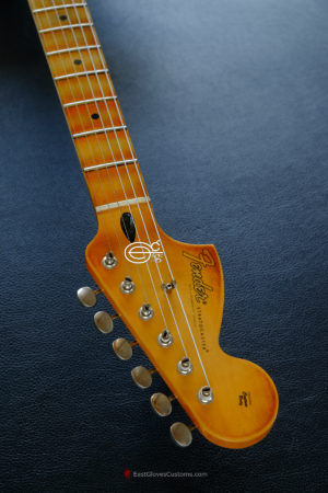 Fender Stratocaster Artist Series Jimi Hendrix Olympic White with Custom Hardcase Heavy Aged Relic (SOLD) - Image 11