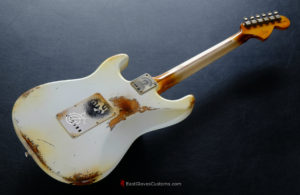 Fender Stratocaster Artist Series Jimi Hendrix Olympic White with Custom Hardcase Heavy Aged Relic (SOLD) - Image 8