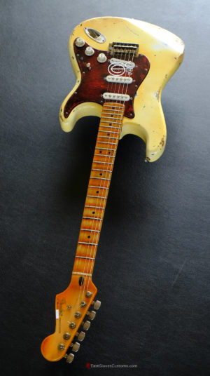 Fender Stratocaster Vintage White Medium Aged Relic (SOLD) - Image 11