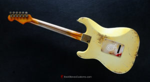 Fender Stratocaster Vintage White Medium Aged Relic (SOLD) - Image 10