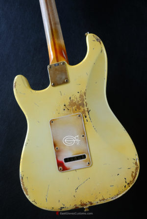 Fender Stratocaster Vintage White Medium Aged Relic (SOLD) - Image 8