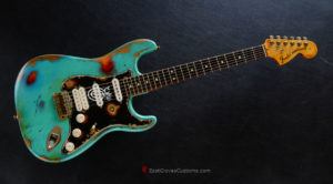 Fender American Special Stratocaster Seafoam Green HSS Made in USA Medium Aged Relic (SOLD) - Image 12