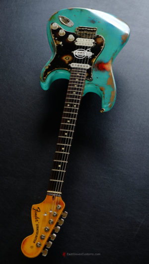 Fender American Special Stratocaster Seafoam Green HSS Made in USA Medium Aged Relic (SOLD) - Image 13