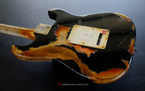 Fender Stratocaster 60th Anniversary Black Left Handed Heavy Aged Relic (Hidden) - Image 8