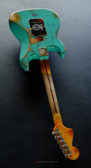 Fender American Special Stratocaster Seafoam Green HSS Made in USA Medium Aged Relic (SOLD) - Image 14