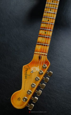 Fender Stratocaster Daphne Blue/Pelham Blue Tex-Mex Made in USA Medium Relic Aged (RARE)(SOLD) - Image 17