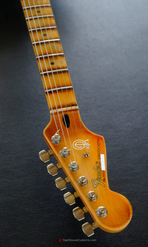 Fender Stratocaster 60th Anniversary Black Left Handed Heavy Aged Relic (Hidden) - Image 14
