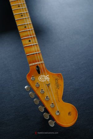 Fender Stratocaster Artist Series Jimi Hendrix Olympic White with Custom Hardcase Heavy Aged Relic (SOLD) - Image 18