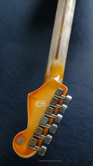 Fender Stratocaster 60th Anniversary Black Left Handed Heavy Aged Relic (Hidden) - Image 15