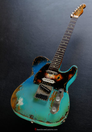 Fender Telecaster Nashville Deluxe Series Seafoam Green Heavy Aged Relic (SOLD) - Image 2