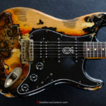 Fender Stratocaster FSR Paisley HSS Black/Gold Leaf Heavy Aged Relic (RARE)(SOLD)