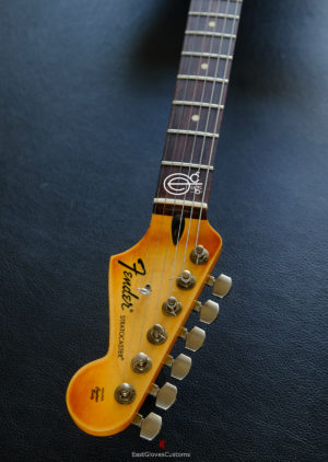 Fender Stratocaster FSR Paisley HSS Black/Gold Leaf Heavy Aged Relic (RARE)(SOLD) - Image 7