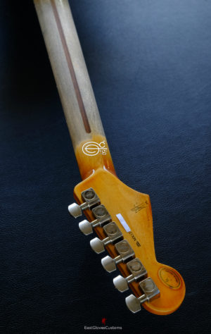 Fender Stratocaster FSR Paisley HSS Black/Gold Leaf Heavy Aged Relic (RARE)(SOLD) - Image 8
