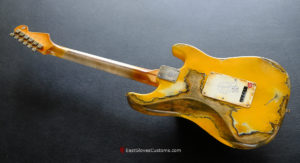 Fender Stratocaster 60th Anniversary Yellow Left Handed Heavy Aged Relic (SOLD) - Image 8