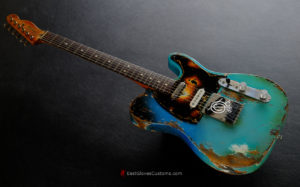 Fender Telecaster Nashville Deluxe Series Seafoam Green Heavy Aged Relic (SOLD) - Image 3