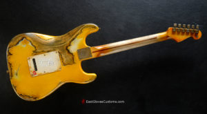 Fender Stratocaster 60th Anniversary Yellow Left Handed Heavy Aged Relic (SOLD) - Image 10