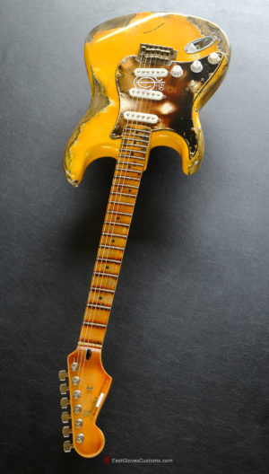 Fender Stratocaster 60th Anniversary Yellow Left Handed Heavy Aged Relic (SOLD) - Image 11