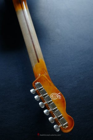 Fender American Vintage '52 Reissue Telecaster Black over Butterscotch Heavy Aged Relic (RARE) [SOLD] - Image 16