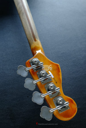 Fender Jazz Bass Vintage White Gold Edition Heavy Aged Relic by East Gloves Customs (RARE) - Image 12