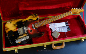 Fender American Vintage '52 Reissue Telecaster Black over Butterscotch Heavy Aged Relic (RARE) [SOLD] - Image 17