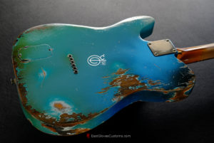 Fender Telecaster Nashville Deluxe Series Seafoam Green Heavy Aged Relic (SOLD) - Image 6