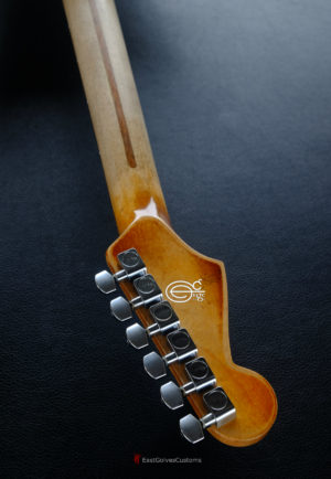 Fender Stratocaster Vintage White over Blue Zebra Heavy Aged Relic (SOLD) - Image 13