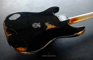 Fender Deluxe Comtemporary Stratocaster Floyd Rose System III Tremolo Black MIJ Relic Aged (RARE) [SOLD] - Image 7