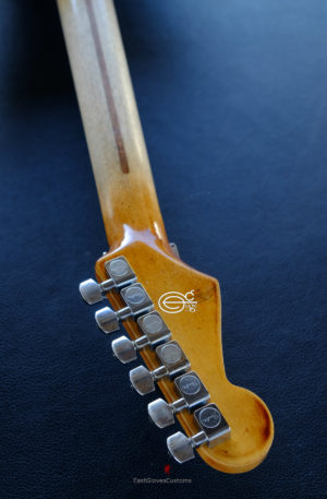 Fender Deluxe Comtemporary Stratocaster Floyd Rose System III Tremolo Black MIJ Relic Aged (RARE) [SOLD] - Image 22