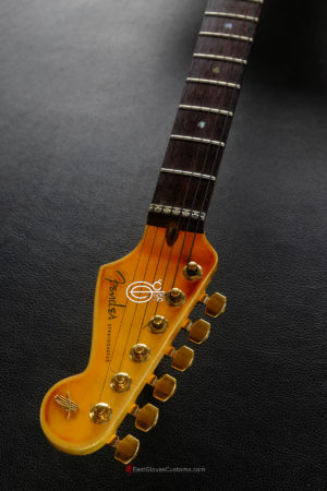 Fender American FSR Deluxe Stratocaster 24k Pure Gold Leaf ‘69 Custom Shop Abigail Ybarra pups Relic (SOLD) - Image 12