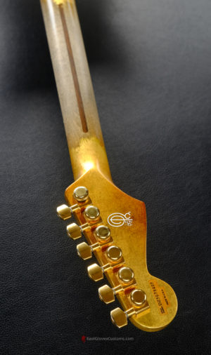 Fender American FSR Deluxe Stratocaster 24k Pure Gold Leaf ‘69 Custom Shop Abigail Ybarra pups Relic (SOLD) - Image 13