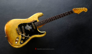 Fender American FSR Deluxe Stratocaster 24k Pure Gold Leaf ‘69 Custom Shop Abigail Ybarra pups Relic (SOLD) - Image 10
