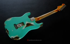 Fender Stratocaster Seafoam Green Heavy Relic Aged  Heavy Aged Relic (SOLD) - Image 4