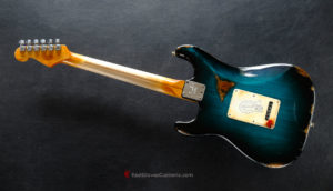 Fender American Deluxe Stratocaster Teal Green Designer Edition Aged Relic Extremely (Rare) (SOLD) - Image 14