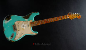 Fender Stratocaster Seafoam Green Heavy Relic Aged  Heavy Aged Relic (SOLD) - Image 8