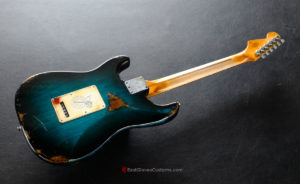 Fender American Deluxe Stratocaster Teal Green Designer Edition Aged Relic Extremely (Rare) (SOLD) - Image 3