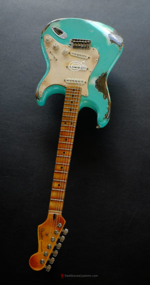 Fender Stratocaster Seafoam Green Heavy Relic Aged  Heavy Aged Relic (SOLD) - Image 10