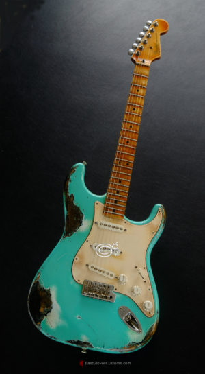 Fender Stratocaster Seafoam Green Heavy Relic Aged  Heavy Aged Relic (SOLD) - Image 2