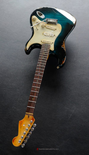 Fender American Deluxe Stratocaster Teal Green Designer Edition Aged Relic Extremely (Rare) (SOLD) - Image 15