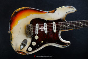 Fender Stratocaster Vintage White/Sunburst Custom Shop Texas Special Heavy Aged Relic (SOLD) - Image 6