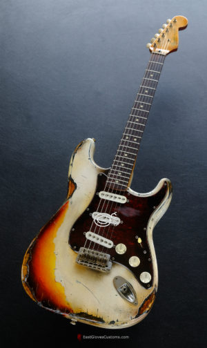 Fender Stratocaster Vintage White/Sunburst Custom Shop Texas Special Heavy Aged Relic (SOLD) - Image 3