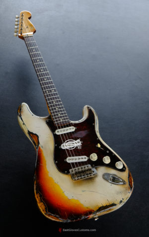 Fender Stratocaster Vintage White/Sunburst Custom Shop Texas Special Heavy Aged Relic (SOLD) - Image 2