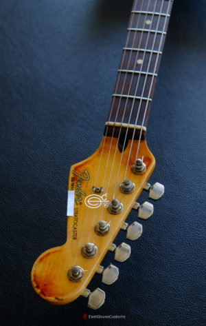 Fender Stratocaster Orange Over Seafoam Green  Heavy Aged Relic (SOLD) - Image 16